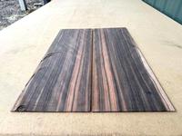 Macassar Ebony Acoustic Guitar-Back Set